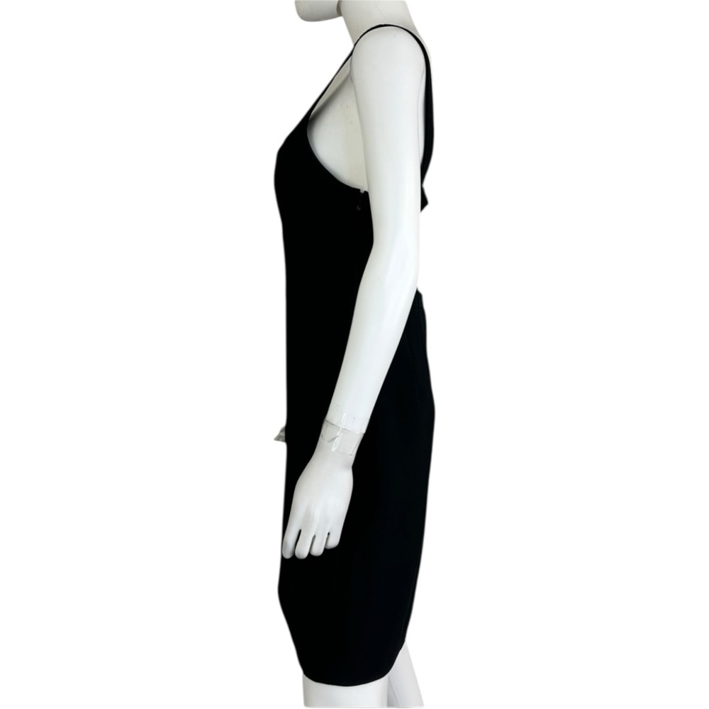 Elizabeth and James Black Mini Dress Size 10 I0354 - Picture 4 of 11